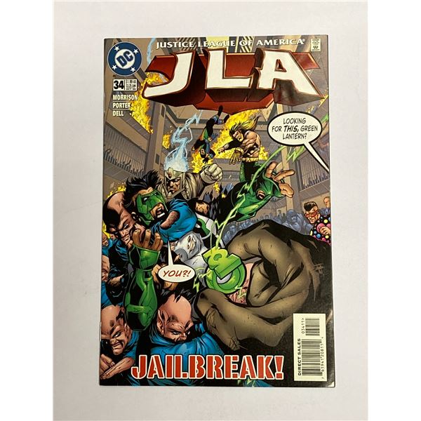 JLA #34 Vintage DC Comic Book