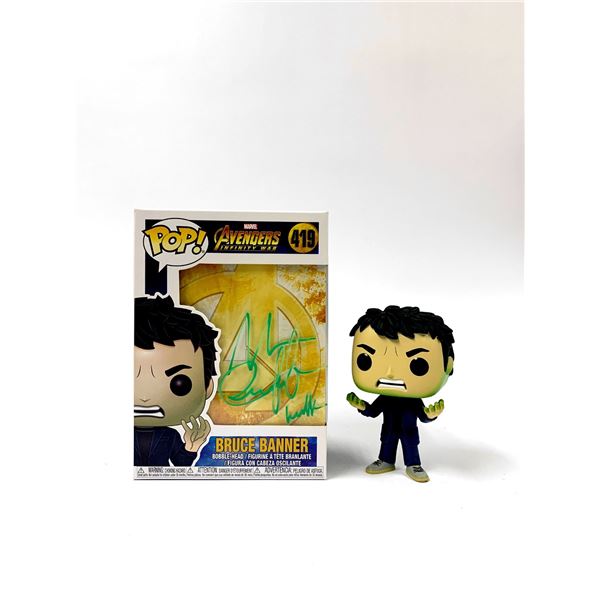 Autograph Avengers Hulk Mark Ruffalo Funko Pop