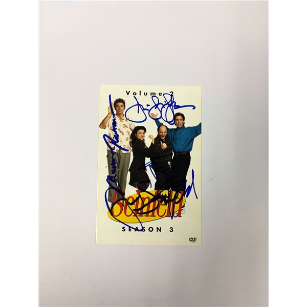 Autograph Seinfeld DVD Cover Jerry Seinfeld