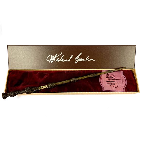 Autograph Harry Potter Michael Gambon Wand