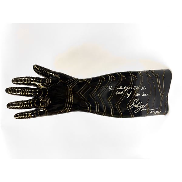 Autograph Winter Soldier Sebastian Stan Glove