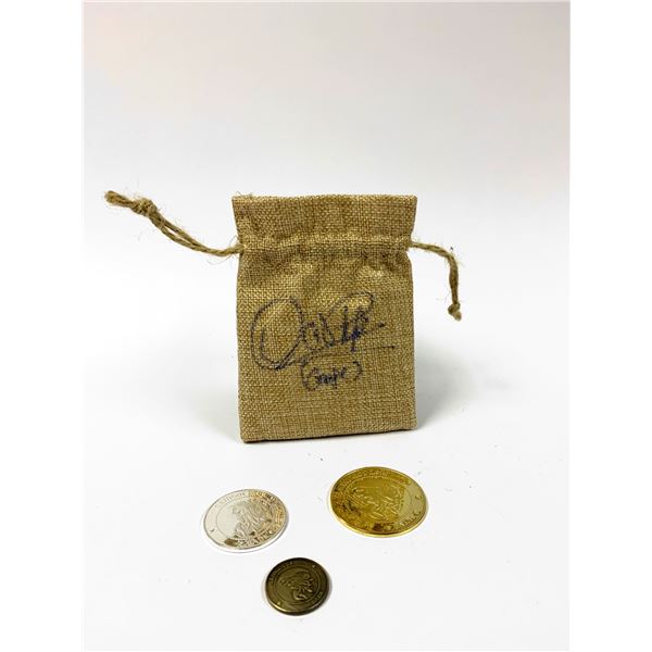 Autograph Harry Potter Coins Set Oliver Phelps