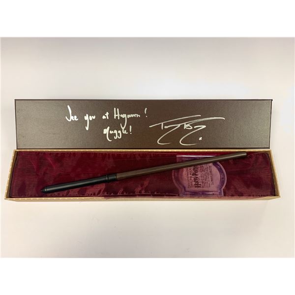 Autograph Harry Potter Tom Felton Wand