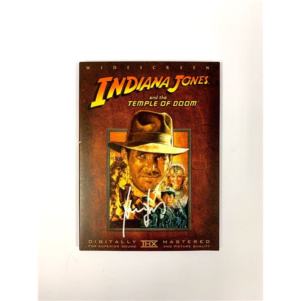 Autograph Indiana Jones DVD Booklet