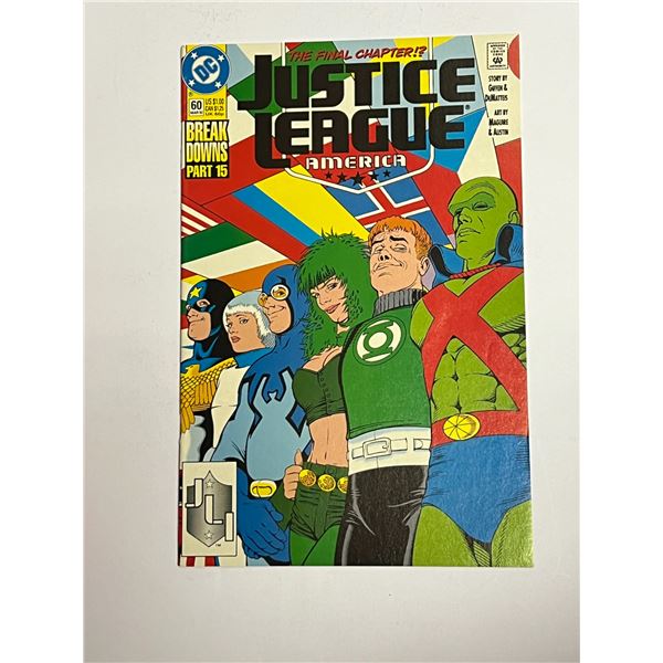 Justice League #60 Vintage DC Comic Book