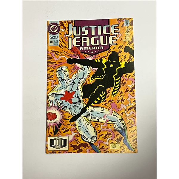 Justice League #81 Vintage DC Comic Book