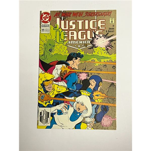 Justice League #65 Vintage DC Comic Book
