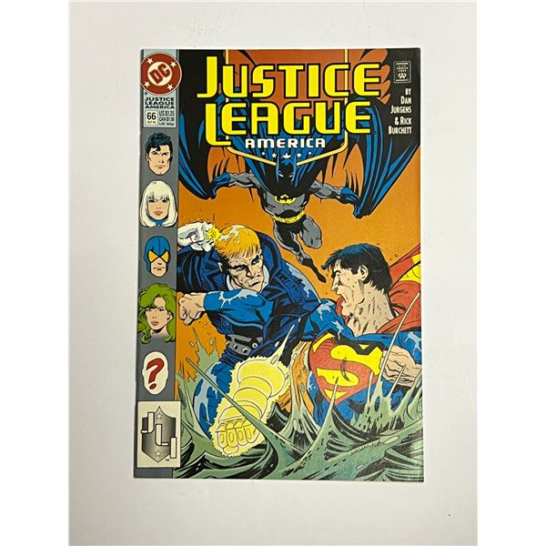 Justice League #66 Vintage DC Comic Book