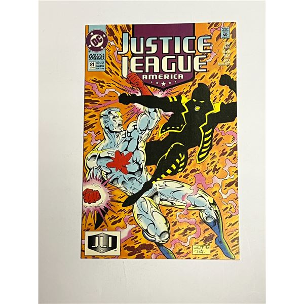 Justice League #81 Vintage DC Comic Book