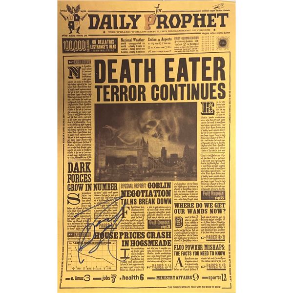 Autograph Harry Potter Poster