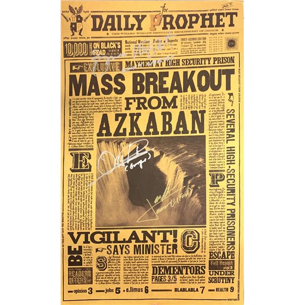 Autograph Harry Potter Poster