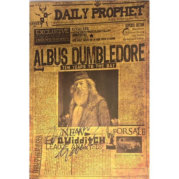 Autograph Harry Potter Poster