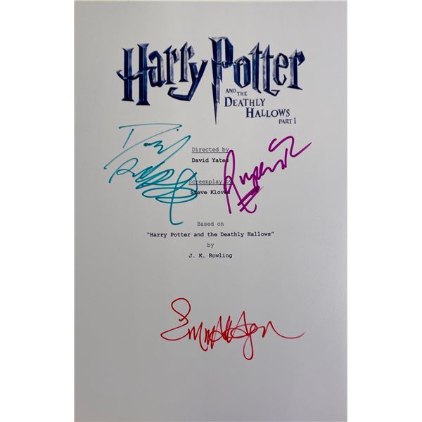 Autograph Harry Potter Script Cover