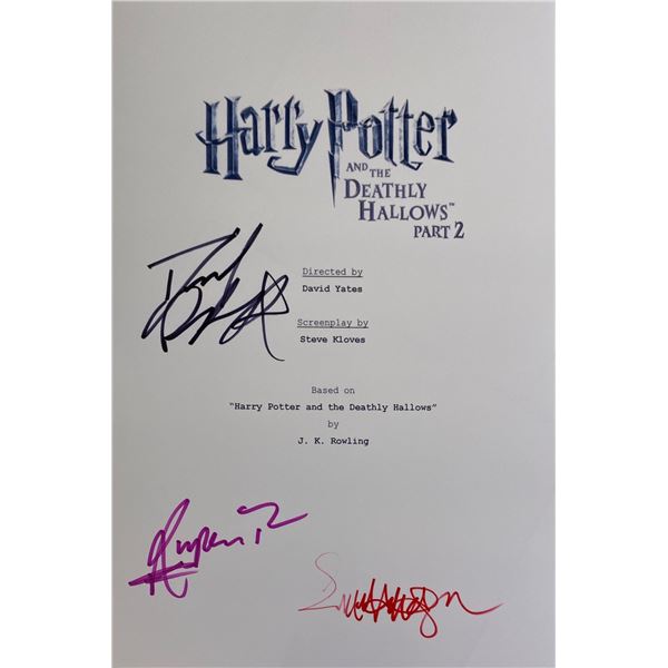 Autograph Harry Potter Script Cover