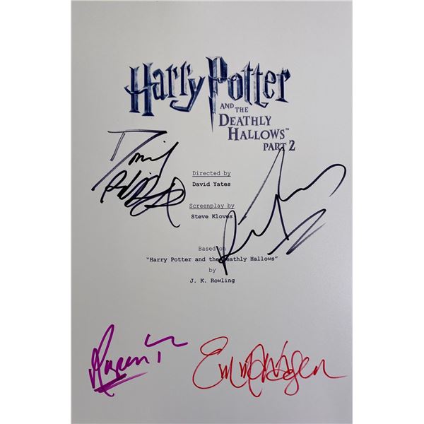 Autograph Harry Potter Script Cover
