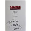 Image 1 : Autograph Rambo 2 Script Cover