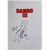 Image 1 : Autograph Rambo 3 Script Cover