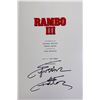 Image 1 : Autograph Rambo III Script Cover