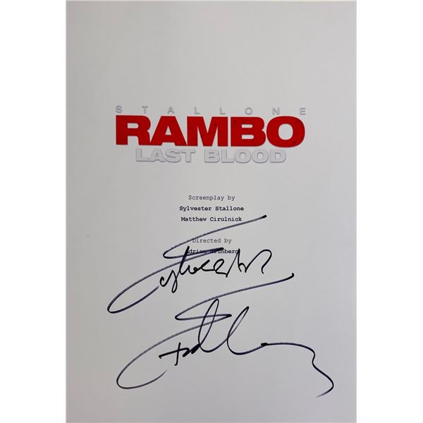 Autograph Rambo Script Cover