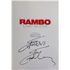 Image 1 : Autograph Rambo Script Cover