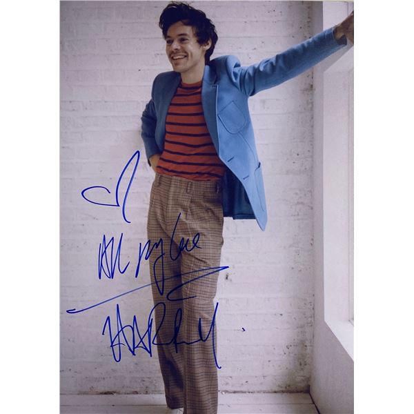 Autograph Harry Styles Photo