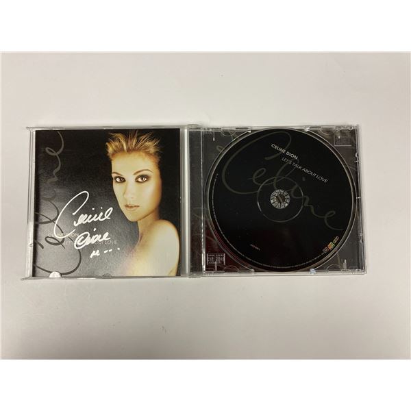 Autograph Celine Dion CD Album