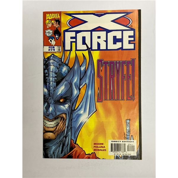 X Force #74 Vintage Marvel Comic Book