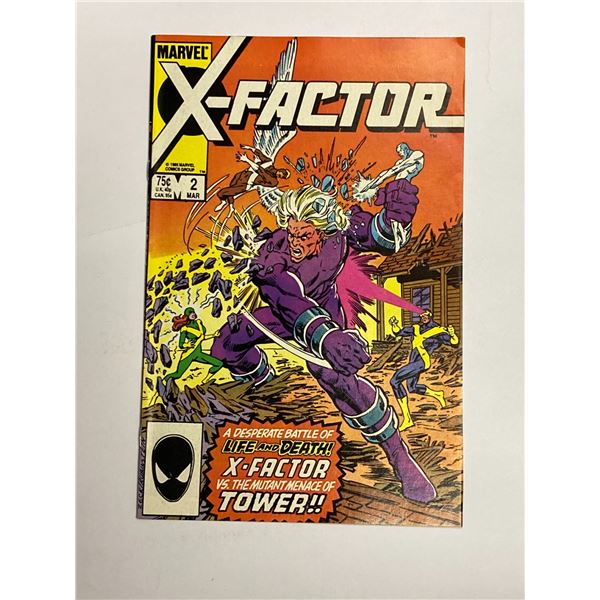 X Factor #2 Vintage Marvel Comic Book