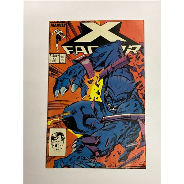 X Factor #33 Vintage Marvel Comic Book