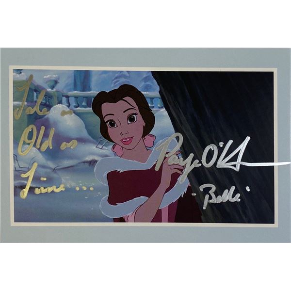 Autograph Beauty and the Beast Disney Card