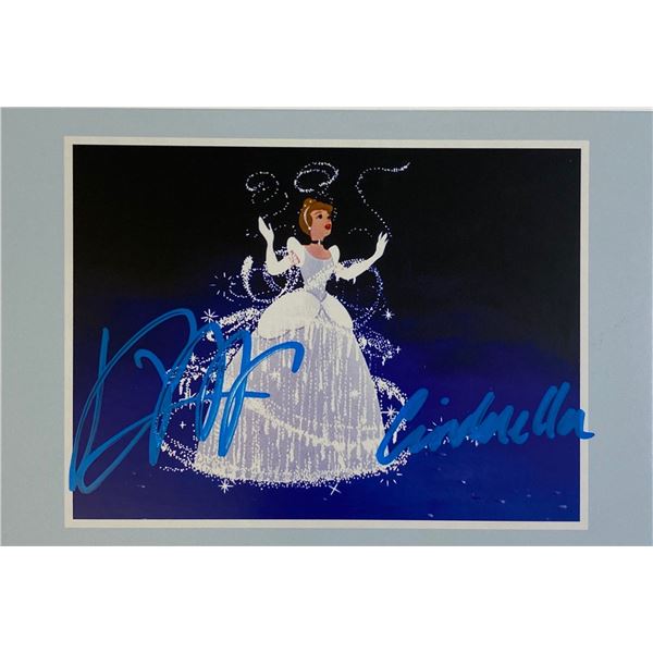 Autograph Cinderella Disney Card