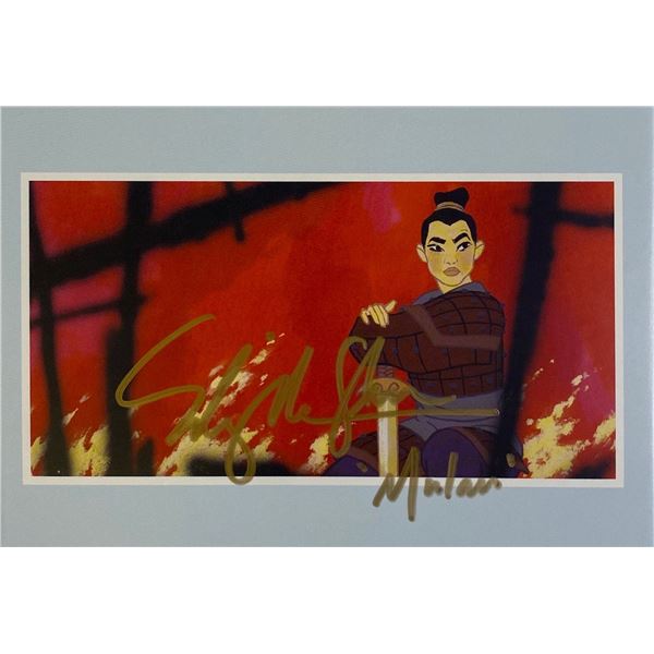 Autograph Mulan Disney Card