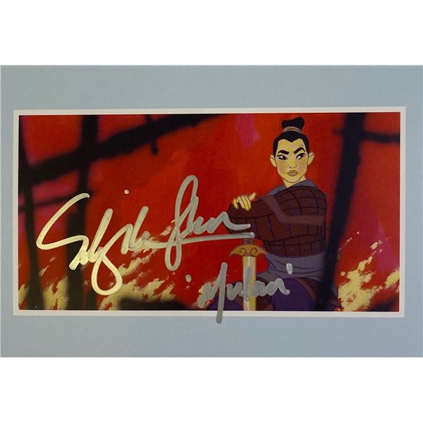 Autograph Mulan Disney Card