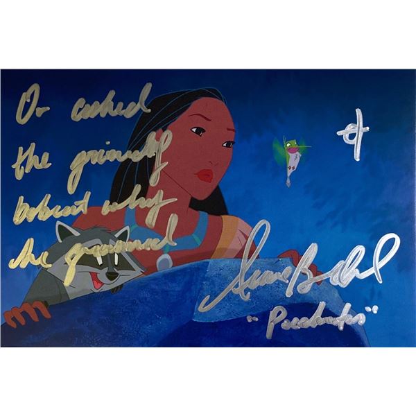 Autograph Pocahontas Disney Card