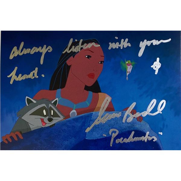 Autograph Pocahontas Disney Card