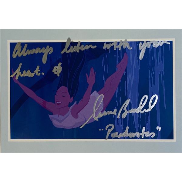 Autograph Pocahontas Disney Card