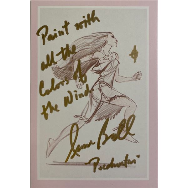 Autograph Pocahontas Disney Card