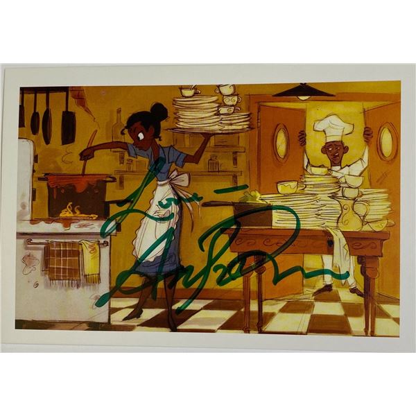 Autograph Princess and the Frog Disney Card