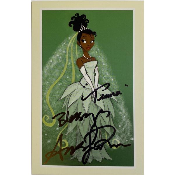 Autograph Princess and the Frog Disney Card