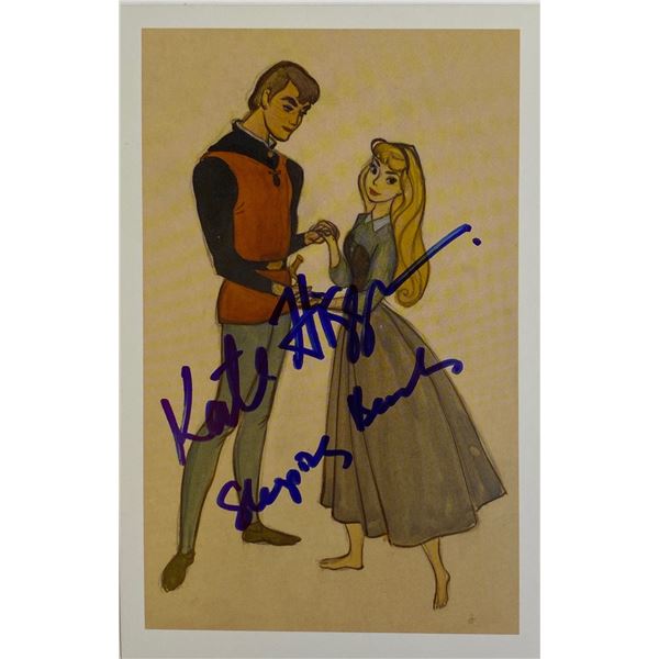 Autograph Sleeping Beauty Disney Card