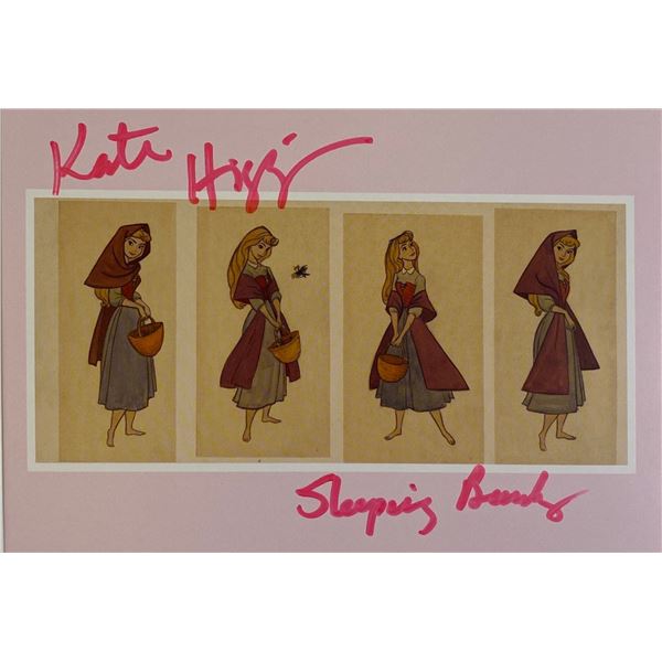 Autograph Sleeping Beauty Disney Card