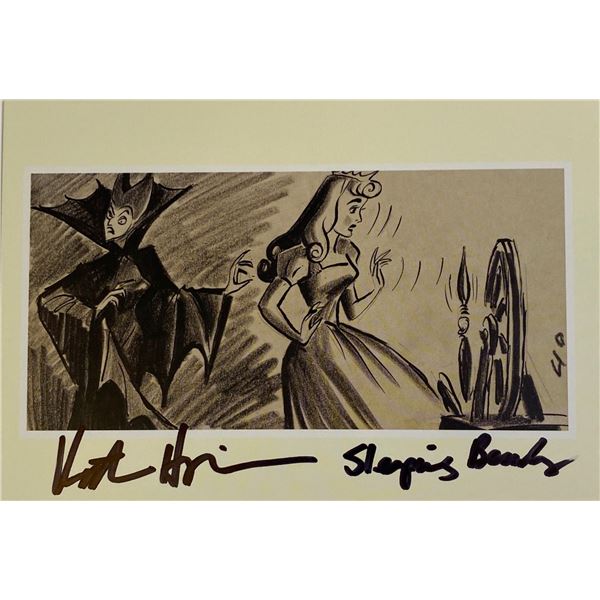 Autograph Sleeping Beauty Disney Card