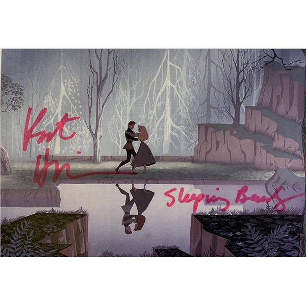 Autograph Sleeping Beauty Disney Card