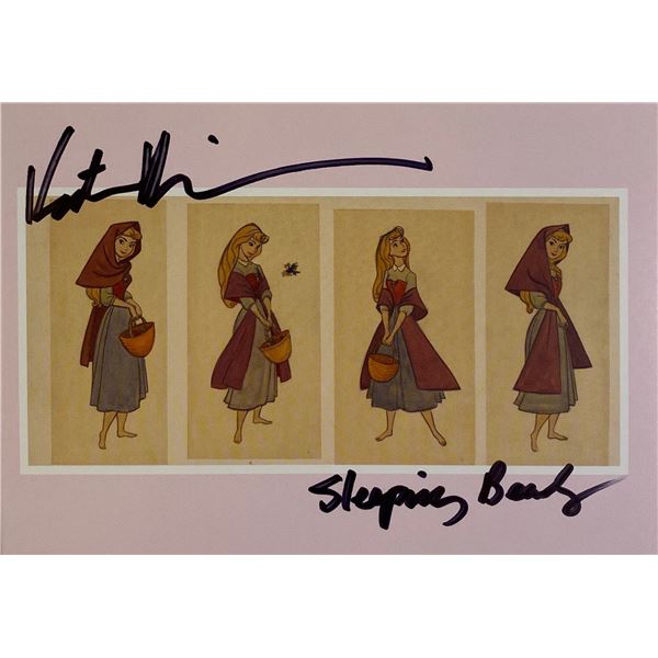 Autograph Sleeping Beauty Disney Card
