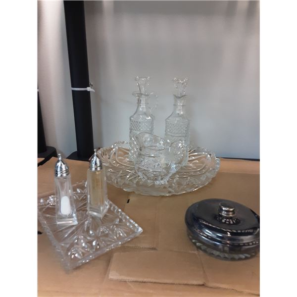 Vintage glassware