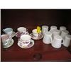 Image 1 : CHINA TEACUPS & SAUCERS & FIREKING MUGS