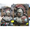 Image 1 : LG. & SM. WALL MOUNT ROMAN WARRIOR PLAQUES
