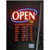 Image 1 : OPEN BUSINESS HOURS SIGN