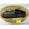 Image 1 : BASKET WITH ASST. O SCALE ENGINE & CARS