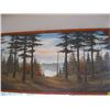 Image 1 : LG. FRAMED PAINTING BY D. DADSE